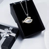 Pekingese Sleeping Angel Stainless Steel Necklace SN066