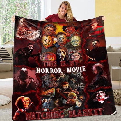 This Is Horror Movie Watching Blanket