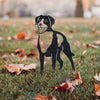 Labrador Retriever Metal Silhouette