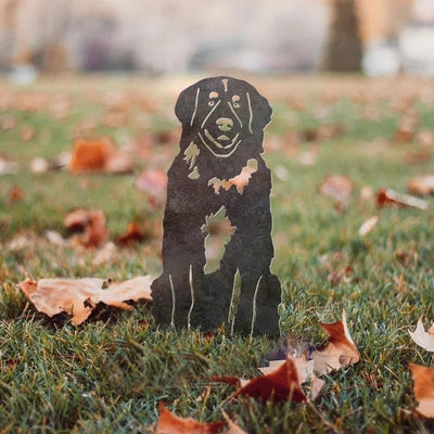 Leonberger Metal Silhouette