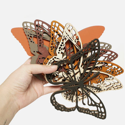 Monarch Butterfly Carving Handcraft Gift