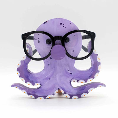 Handmade Glasses Stand Lovely Octopus