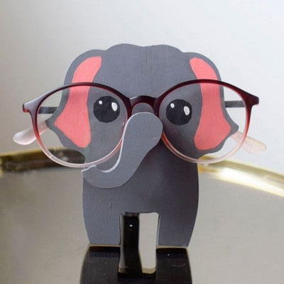 Handmade Glasses Stand Elephant