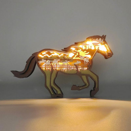 Pommel Horse Carving Handcraft Gift