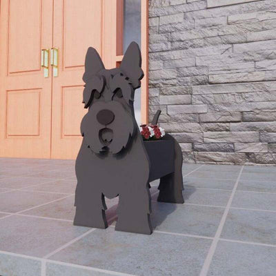 Scottish Terrier Planter AP037