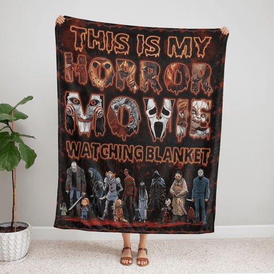 This Is My Horror Movie Watching A231 Premium Blanket