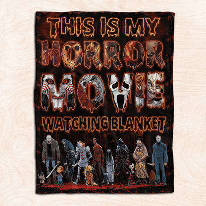 This Is My Horror Movie Watching A231 Premium Blanket
