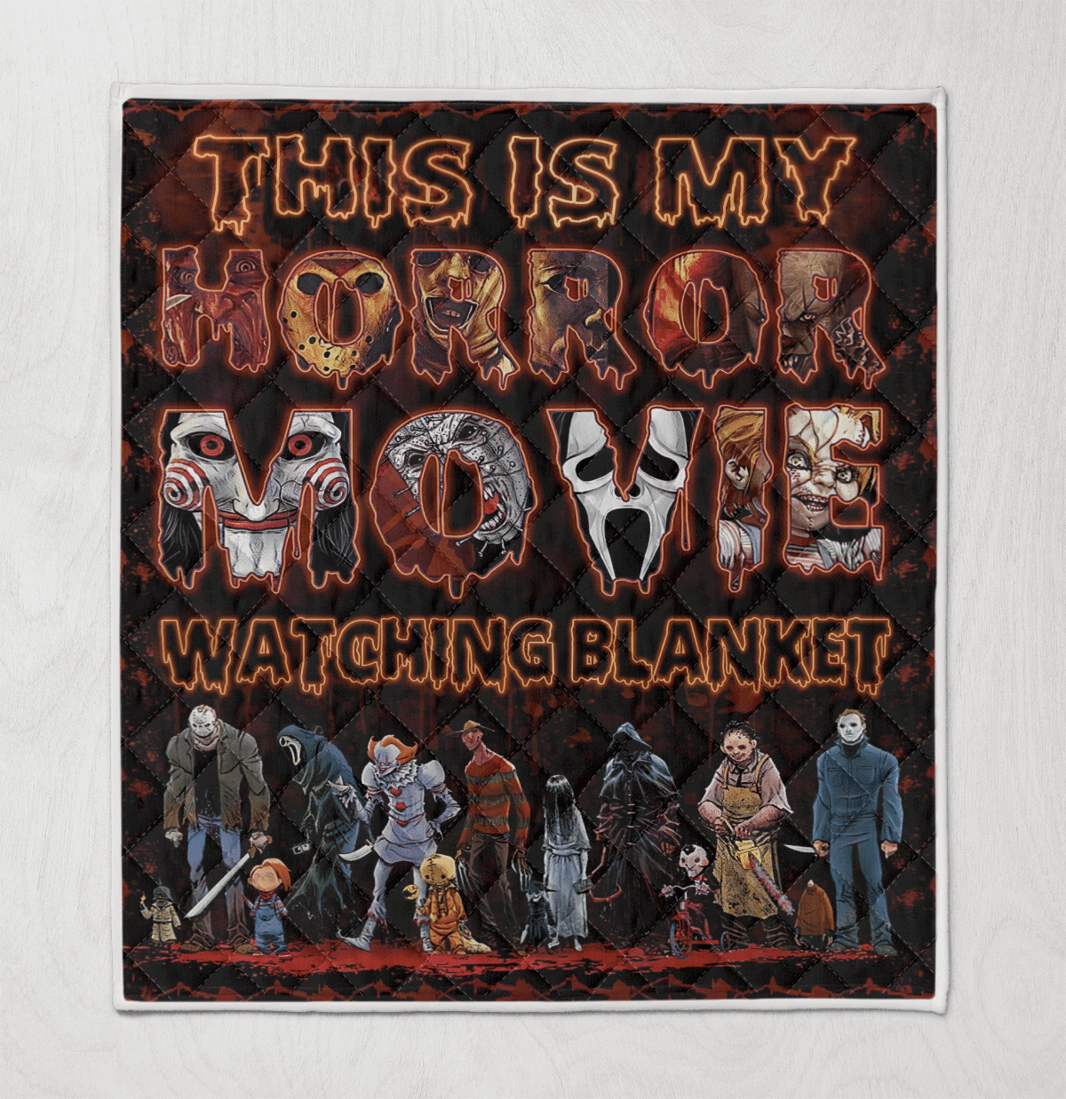 This Is My Horror Movie Watching A231 Premium Blanket