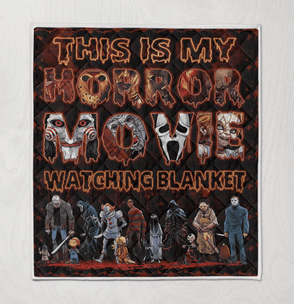 This Is My Horror Movie Watching A231 Premium Blanket