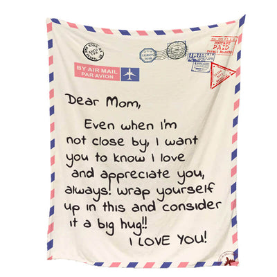 Dear Mom - I Love You - B141 - Premium Blanket