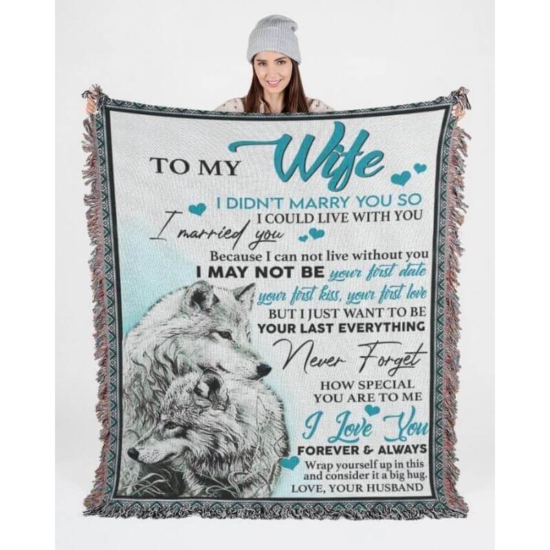 To My Wife - Never Forget - A245 - Fleece Blanket