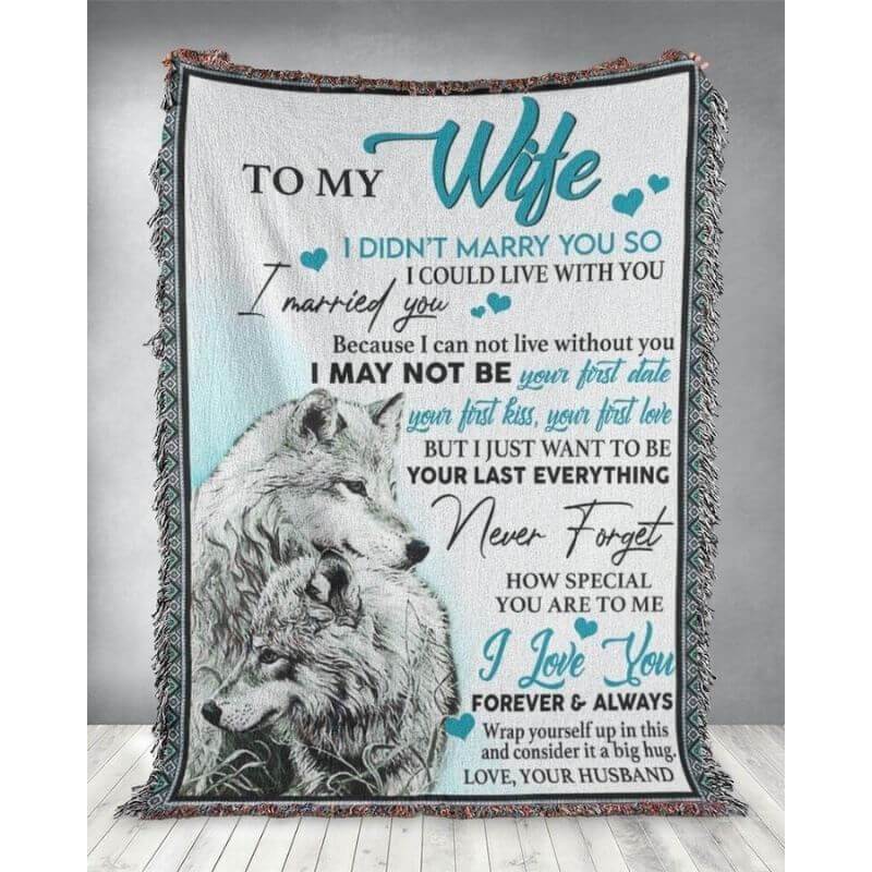 To My Wife - Never Forget - A245 - Fleece Blanket