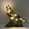 Wolf Carving Handcraft Gift
