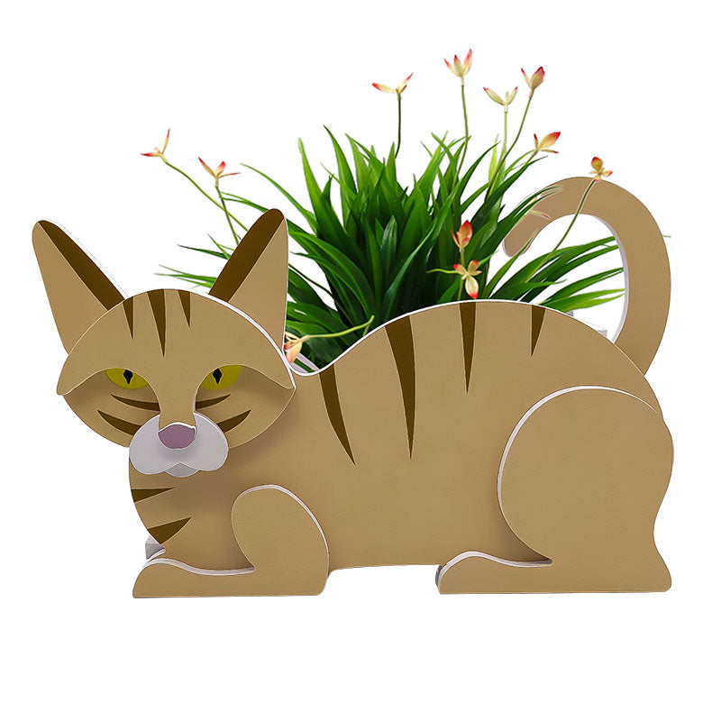 Yellow Cat Planter AP076