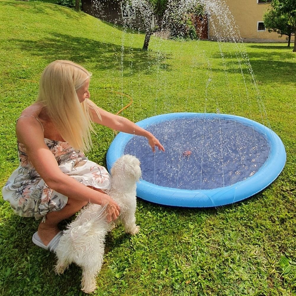 Dog Splash Sprinkler Pad