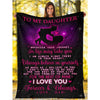 To My Daughter - For The Rest Of Mine - F023 - Fleece Blanket
